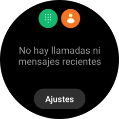 Pulsa el icono de teclado e introduce el número deseado. Pulsa el icono de teclado e introduce el número deseado.