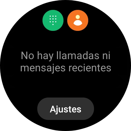 Pulsa el icono de teclado e introduce el número deseado. Pulsa el icono de teclado e introduce el número deseado.