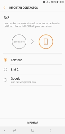 Pulsa IMPORTAR. Pulsa IMPORTAR.