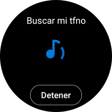 Pulsa Detener cuando hayas encontrado el teléfono. Pulsa Detener cuando hayas encontrado el teléfono.