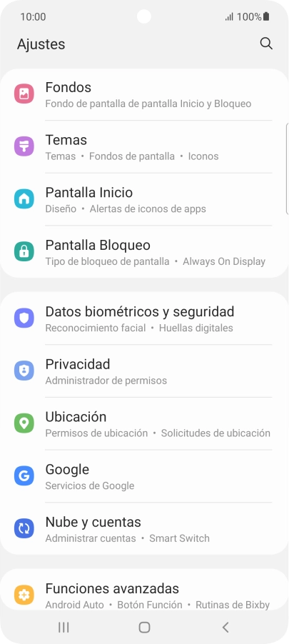 Pulsa Nube y cuentas. Pulsa Nube y cuentas.