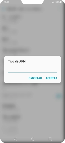 Introduce default y pulsa ACEPTAR. Introduce default y pulsa ACEPTAR.