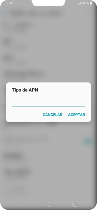 Introduce default y pulsa ACEPTAR. Introduce default y pulsa ACEPTAR.