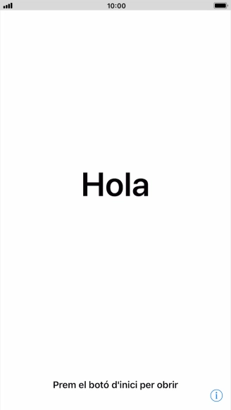 Pulsa la tecla de inicio. Pulsa la tecla de inicio.