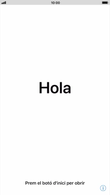 Pulsa la tecla de inicio. Pulsa la tecla de inicio.