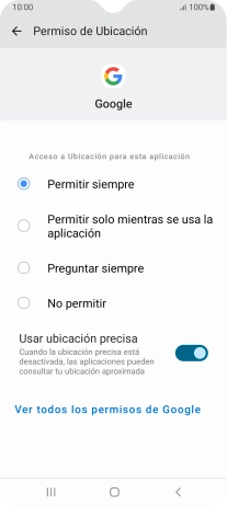 Pulsa el ajuste deseado. Pulsa el ajuste deseado.