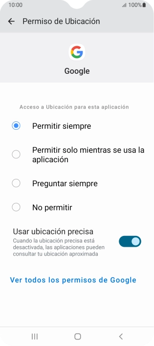 Pulsa el ajuste deseado. Pulsa el ajuste deseado.