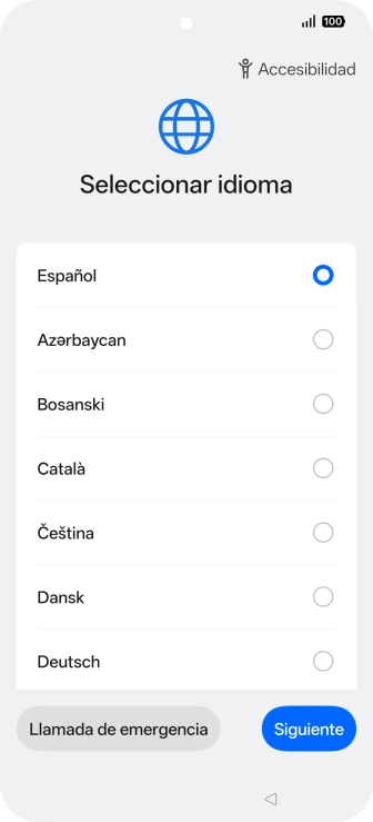 Pulsa el idioma deseado. Pulsa el idioma deseado.