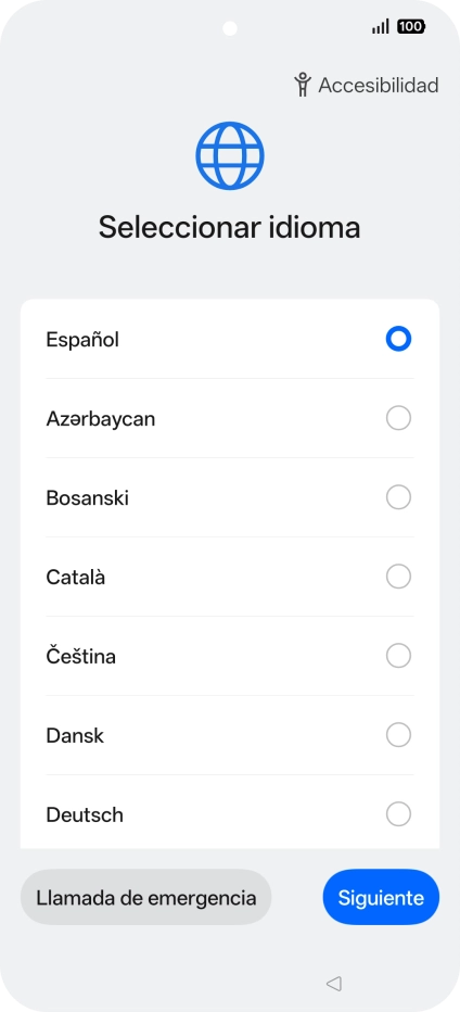 Pulsa el idioma deseado. Pulsa el idioma deseado.