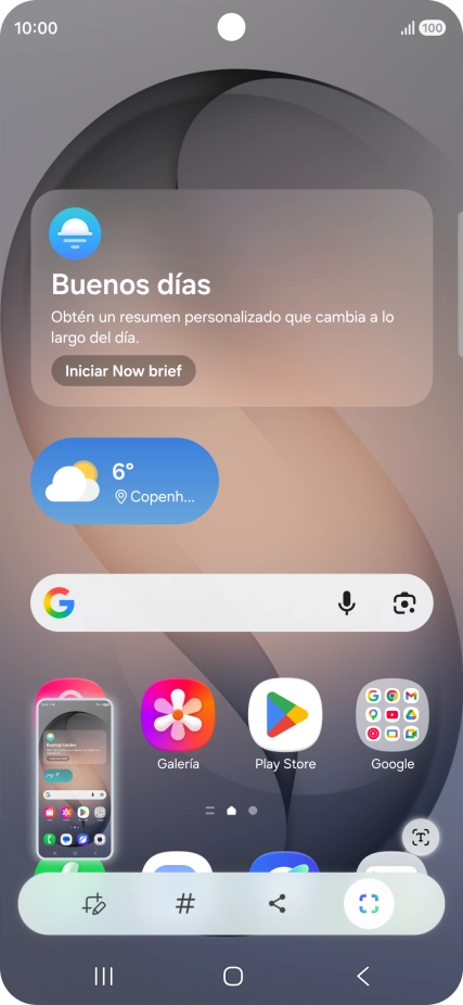 Para editar tu pantallazo, pulsa el pantallazo y sigue las indicaciones de la pantalla para realizar los cambios deseados.