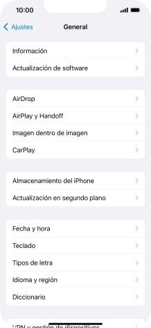 Pulsa Actualización de software. Si hay una versión de software nueva disponible, aparecerá ahora en la pantalla. Sigue las indicaciones de la pantalla para actualizar el software del teléfono. Pulsa Actualización de software. Si hay una versión de software nueva disponible, aparecerá ahora en la pantalla. Sigue las indicaciones de la pantalla para actualizar el software del teléfono.