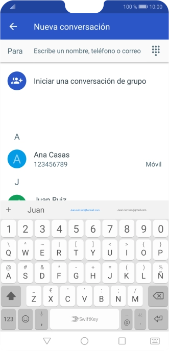 Pulsa Para e introduce las primeras letras del nombre deseado. Pulsa Para e introduce las primeras letras del nombre deseado.
