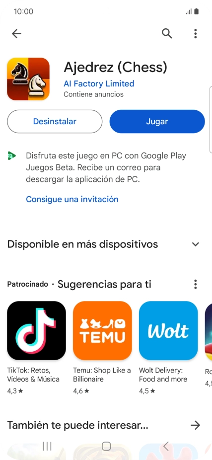 Pulsa la tecla de inicio para terminar y regresar a la pantalla de inicio. Pulsa la tecla de inicio para terminar y regresar a la pantalla de inicio.