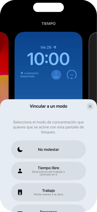 Pulsa un modo de concentración. Pulsa un modo de concentración.