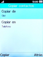 Selecciona Copiar en. Selecciona Copiar en.