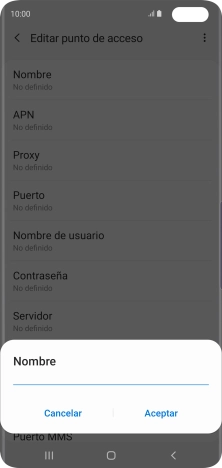 Introduce Vodafone Internet y pulsa Aceptar. Introduce Vodafone Internet y pulsa Aceptar.