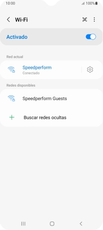 Pulsa la tecla de inicio para terminar y regresar a la pantalla de inicio.