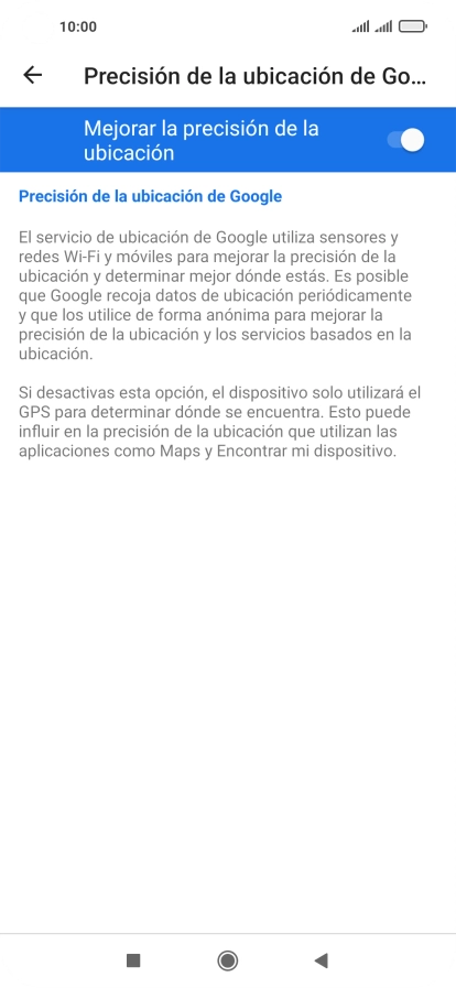 Si pulsas el indicador junto a Si pulsas el indicador junto a