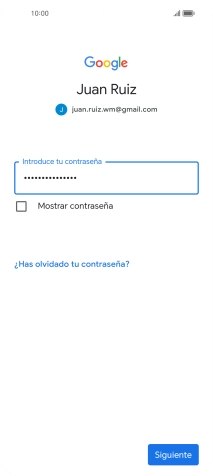 Pulsa Siguiente.