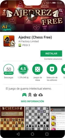 Pulsa INSTALAR y sigue las indicaciones de la pantalla para instalar la app. Pulsa INSTALAR y sigue las indicaciones de la pantalla para instalar la app.