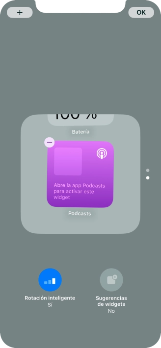Pulsa Rotación inteligente para activar o desactivar la función. Pulsa Rotación inteligente para activar o desactivar la función.