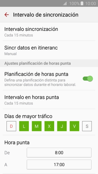 Pulsa Intervalo sincronización. Pulsa Intervalo sincronización.