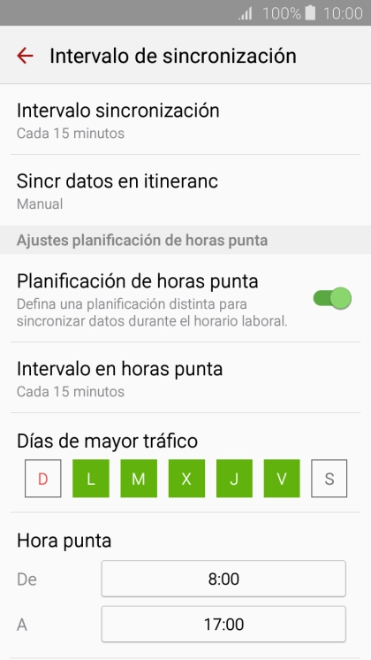 Pulsa Intervalo sincronización. Pulsa Intervalo sincronización.