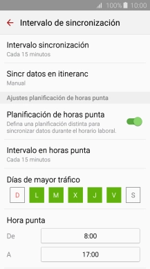 Pulsa Intervalo sincronización. Pulsa Intervalo sincronización.