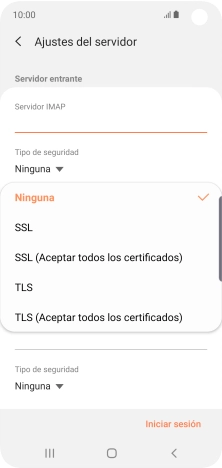 Pulsa Ninguna para desactivar la función. Pulsa Ninguna para desactivar la función.
