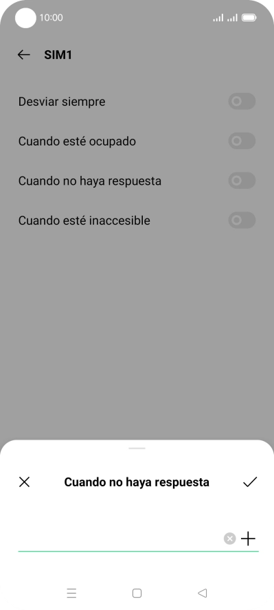 Introduce +34600132000 y pulsa el icono de aceptar. Introduce +34600132000 y pulsa el icono de aceptar.