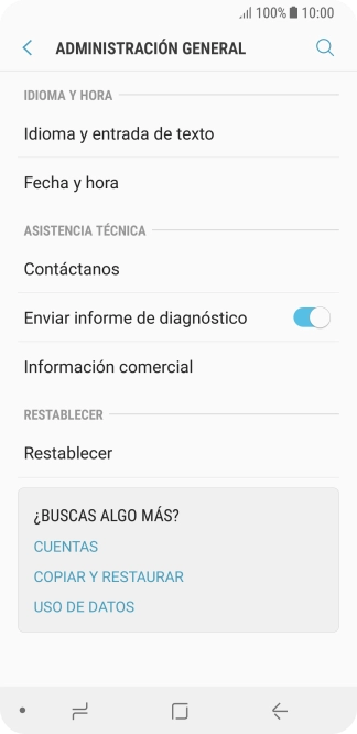 Pulsa Fecha y hora.