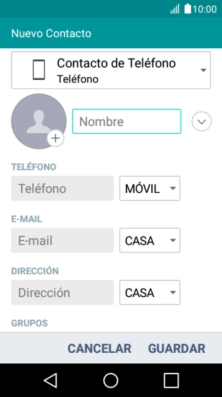 Pulsa el icono de imagen. Pulsa el icono de imagen.