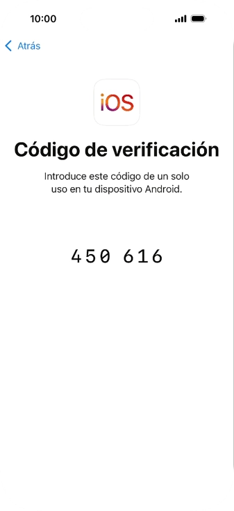 Seguir las indicaciones de la pantalla y de la app Seguir las indicaciones de la pantalla y de la app