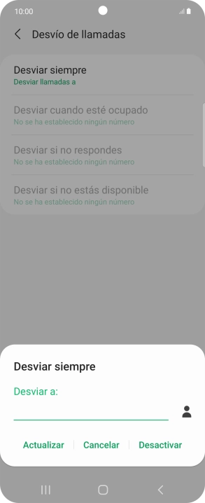 Pulsa Desactivar. Pulsa Desactivar.