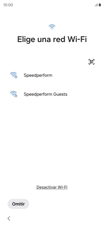 Pulsa la red wifi deseada. Pulsa la red wifi deseada.