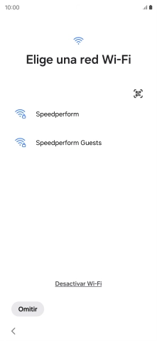 Pulsa la red wifi deseada. Pulsa la red wifi deseada.