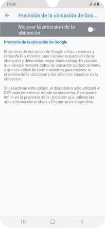 Pulsa el indicador junto a 