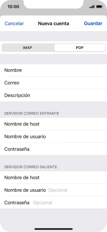 Pulsa Guardar. Ahora se ha configurado tu cuenta de correo electrónico. Si deseas seleccionar más ajustes del servidor de correo de entrada o de salida, continúa con los pasos siguientes. Pulsa Guardar. Ahora se ha configurado tu cuenta de correo electrónico. Si deseas seleccionar más ajustes del servidor de correo de entrada o de salida, continúa con los pasos siguientes.