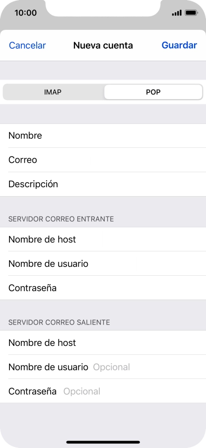 Pulsa Guardar. Ahora se ha configurado tu cuenta de correo electrónico. Si deseas seleccionar más ajustes del servidor de correo de entrada o de salida, continúa con los pasos siguientes. Pulsa Guardar. Ahora se ha configurado tu cuenta de correo electrónico. Si deseas seleccionar más ajustes del servidor de correo de entrada o de salida, continúa con los pasos siguientes.
