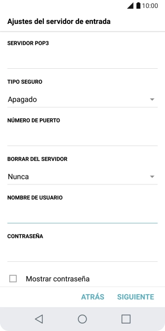 Pulsa SIGUIENTE. Pulsa SIGUIENTE.