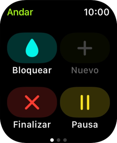 Pulsar Finalizar para terminar la actividad de entrenamiento. Pulsar Finalizar para terminar la actividad de entrenamiento.