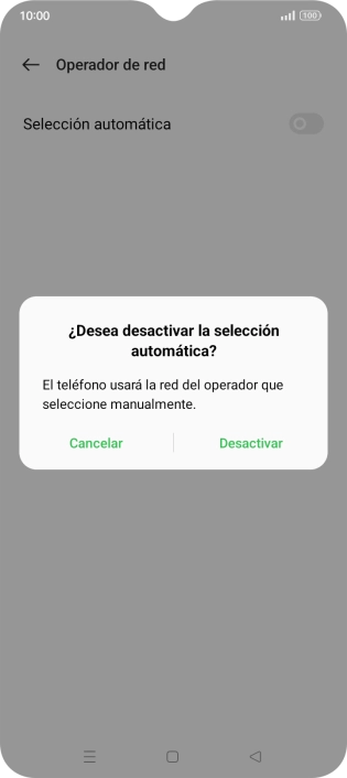 Pulsa Desactivar. Pulsa Desactivar.