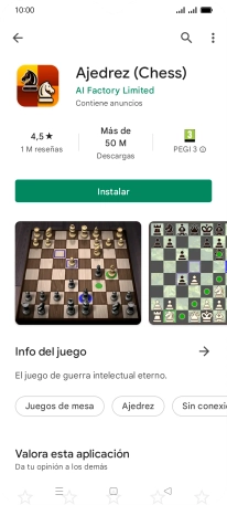 Pulsa Instalar y sigue las indicaciones de la pantalla para instalar la app. Pulsa Instalar y sigue las indicaciones de la pantalla para instalar la app.