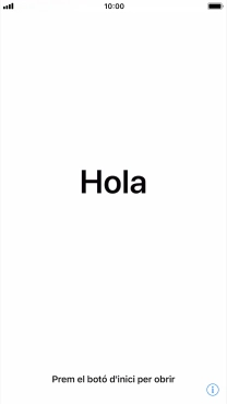 Pulsa la tecla de inicio. Pulsa la tecla de inicio.