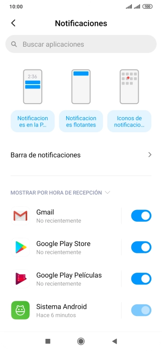 Pulsa la app deseada. Pulsa la app deseada.