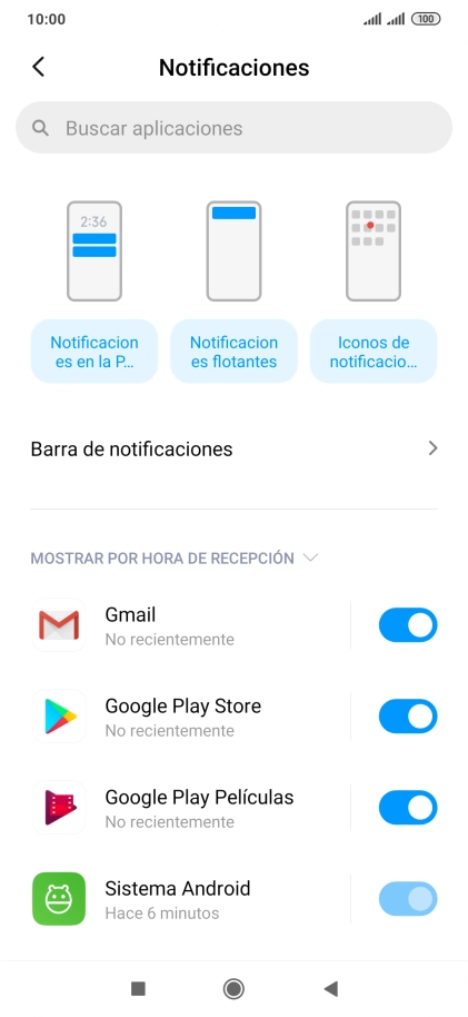 Pulsa la app deseada. Pulsa la app deseada.