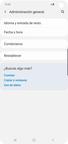 Pulsa Restablecer.