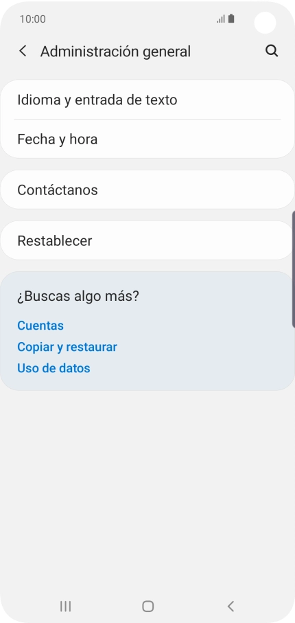 Pulsa Restablecer.