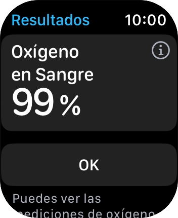Tu resultado aparece en la pantalla. Tu resultado aparece en la pantalla.