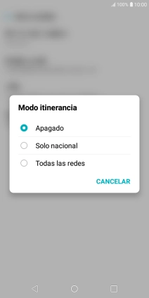 Pulsa el ajuste deseado para activar o desactivar la función. Pulsa el ajuste deseado para activar o desactivar la función.